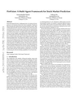 FinVision: A Multi-Agent Framework for Stock Market Prediction