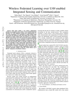 Wireless Federated Learning over UAV-enabled Integrated Sensing and
  Communication