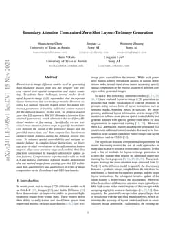Boundary Attention Constrained Zero-Shot Layout-To-Image Generation