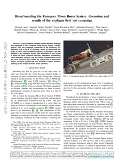Breadboarding the European Moon Rover System: discussion and results of
  the analogue field test campaign