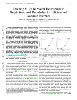 Teaching MLPs to Master Heterogeneous Graph-Structured Knowledge for
  Efficient and Accurate Inference