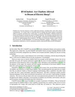 RV4Chatbot: Are Chatbots Allowed to Dream of Electric Sheep?