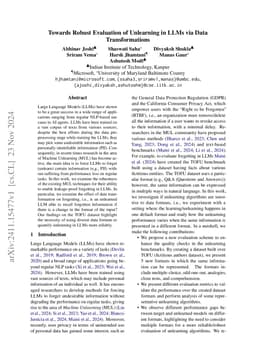 Towards Robust Evaluation of Unlearning in LLMs via Data Transformations