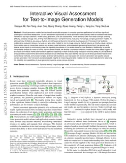 Interactive Visual Assessment for Text-to-Image Generation Models