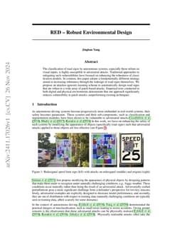 RED: Robust Environmental Design