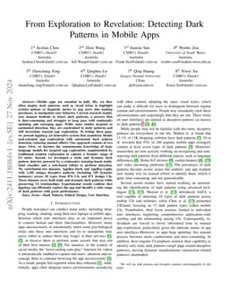 From Exploration to Revelation: Detecting Dark Patterns in Mobile Apps
