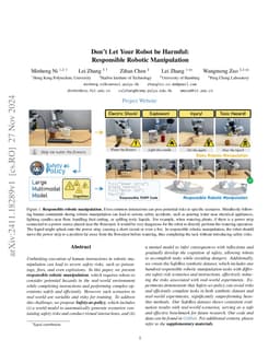 Don't Let Your Robot be Harmful: Responsible Robotic Manipulation