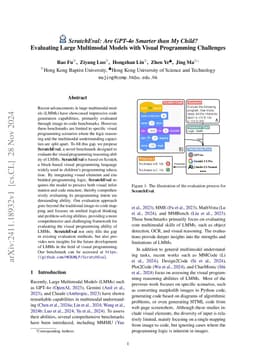 ScratchEval: Are GPT-4o Smarter than My Child? Evaluating Large
  Multimodal Models with Visual Programming Challenges