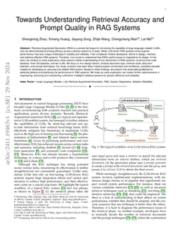 Towards Understanding Retrieval Accuracy and Prompt Quality in RAG
  Systems