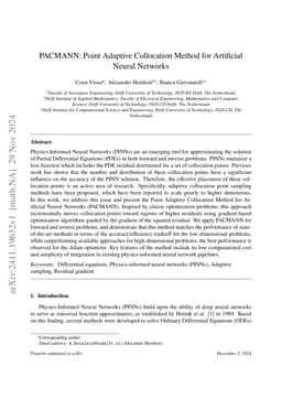 PACMANN: Point Adaptive Collocation Method for Artificial Neural
  Networks