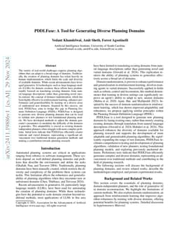 PDDLFuse: A Tool for Generating Diverse Planning Domains