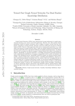 Toward Fair Graph Neural Networks Via Dual-Teacher Knowledge
  Distillation