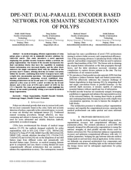 DPE-Net: Dual-Parallel Encoder Based Network for Semantic Segmentation
  of Polyps