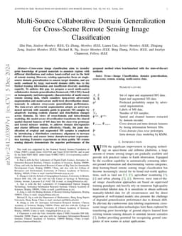 Multisource Collaborative Domain Generalization for Cross-Scene Remote
  Sensing Image Classification