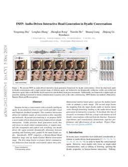 INFP: Audio-Driven Interactive Head Generation in Dyadic Conversations