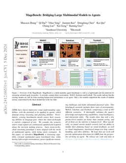 MageBench: Bridging Large Multimodal Models to Agents