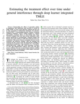 Estimating the treatment effect over time under general interference
  through deep learner integrated TMLE