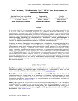 Open-Vocabulary High-Resolution 3D (OVHR3D) Data Segmentation and
  Annotation Framework