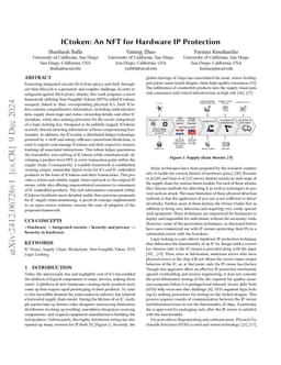 ICtoken: An NFT for Hardware IP Protection
