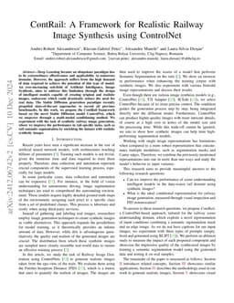 ContRail: A Framework for Realistic Railway Image Synthesis using
  ControlNet