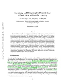 Explaining and Mitigating the Modality Gap in Contrastive Multimodal
  Learning