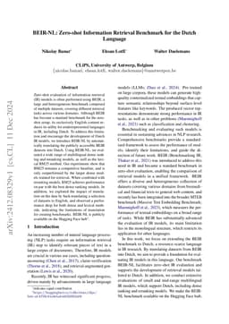 BEIR-NL: Zero-shot Information Retrieval Benchmark for the Dutch
  Language