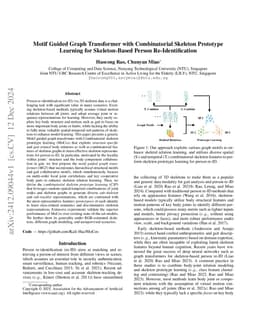 Motif Guided Graph Transformer with Combinatorial Skeleton Prototype Learning for Skeleton-Based Person Re-Identification
