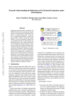 Towards Understanding the Robustness of LLM-based Evaluations under
  Perturbations