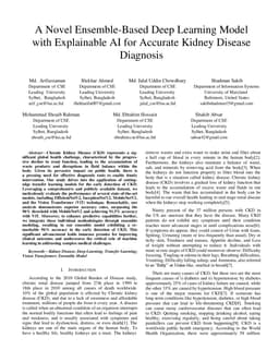A Novel Ensemble-Based Deep Learning Model with Explainable AI for
  Accurate Kidney Disease Diagnosis