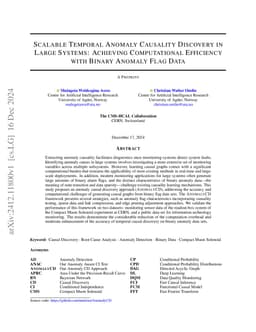 Scalable Temporal Anomaly Causality Discovery in Large Systems:
  Achieving Computational Efficiency with Binary Anomaly Flag Data