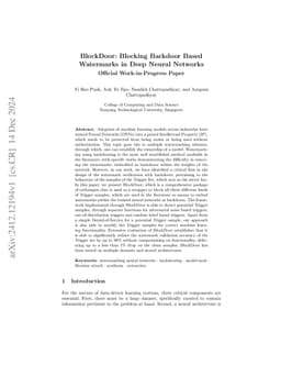 BlockDoor: Blocking Backdoor Based Watermarks in Deep Neural Networks