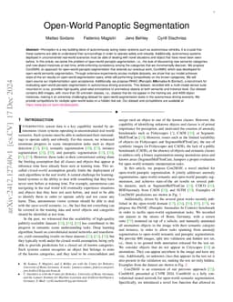 Open-World Panoptic Segmentation