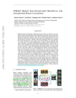 STRAP: Robot Sub-Trajectory Retrieval for Augmented Policy Learning