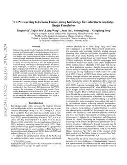 S$^2$DN: Learning to Denoise Unconvincing Knowledge for Inductive
  Knowledge Graph Completion