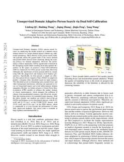 Unsupervised Domain Adaptive Person Search via Dual Self-Calibration