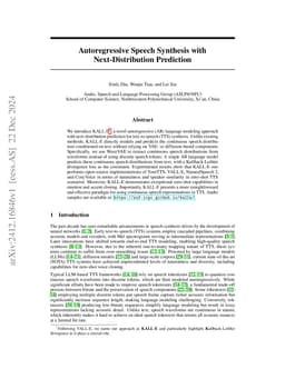 Autoregressive Speech Synthesis with Next-Distribution Prediction