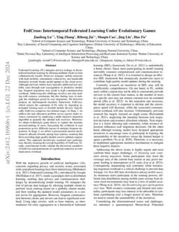 FedCross: Intertemporal Federated Learning Under Evolutionary Games