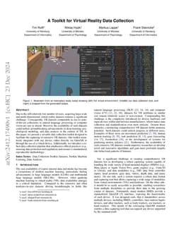 A Toolkit for Virtual Reality Data Collection