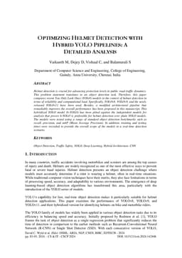 Optimizing Helmet Detection with Hybrid YOLO Pipelines: A Detailed
  Analysis