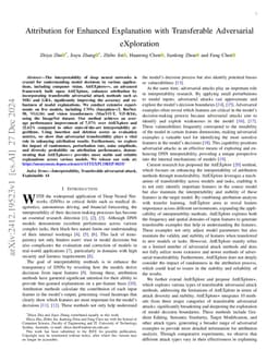 Attribution for Enhanced Explanation with Transferable Adversarial
  eXploration