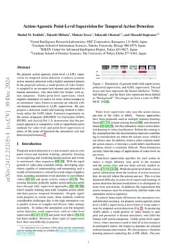 Action-Agnostic Point-Level Supervision for Temporal Action Detection
