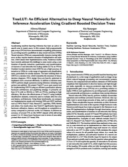 TreeLUT: An Efficient Alternative to Deep Neural Networks for Inference Acceleration Using Gradient Boosted Decision Trees