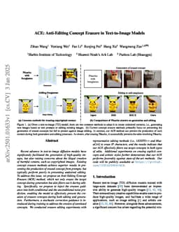 ACE: Anti-Editing Concept Erasure in Text-to-Image Models