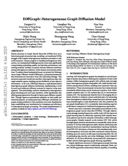 DiffGraph: Heterogeneous Graph Diffusion Model