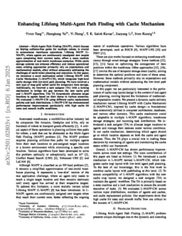 Enhancing Lifelong Multi-Agent Path Finding with Cache Mechanism