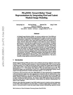 PiLaMIM: Toward Richer Visual Representations by Integrating Pixel and Latent Masked Image Modeling