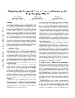 Navigating the Designs of Privacy-Preserving Fine-tuning for Large Language Models