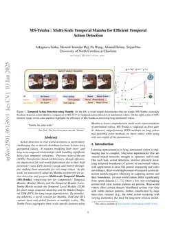 MS-Temba : Multi-Scale Temporal Mamba for Efficient Temporal Action Detection