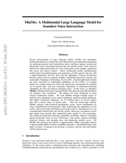 MinMo: A Multimodal Large Language Model for Seamless Voice Interaction