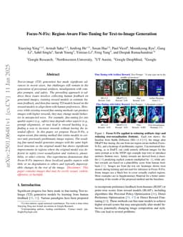 Focus-N-Fix: Region-Aware Fine-Tuning for Text-to-Image Generation